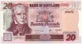 Bank Of Scotland Higher Values 20 Pounds, 22. 3.1999